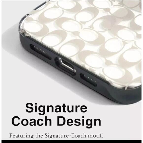 Coach iPhone Signature ProtectiveCase with MagSafe! iPhone16 retail:$78 - Picture 8 of 10